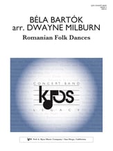 Romanian Folk Dances Concert Band sheet music cover